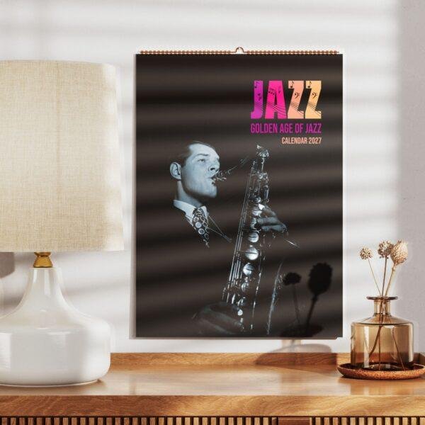 Jazz Calendar: Thoughtful Gift, Music Legend Monthly Planner, Tex Beneke Cover