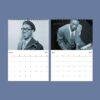 Jazz Calendar: William P. Gottlieb’s Masterpieces, Louis Armstrong Cover, Semi‑Glossy Paper
