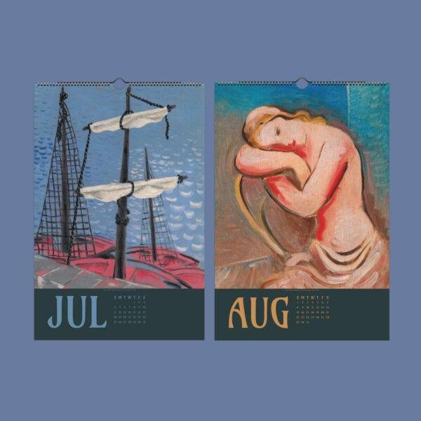 Mikuláš Galanda Wall Calendar