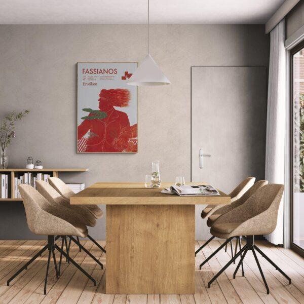 Alekos Fassianos Exhibition Poster - Galerie Di Meo 2008
