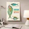 Marine Calendar – Louis Renard’s Fanciful Fish & Sea Creatures, Semi-Glossy Paper
