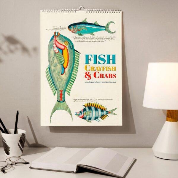 Marine Calendar – Louis Renard’s Fanciful Fish & Sea Creatures, Semi-Glossy Paper