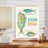 Marine Calendar – Louis Renard’s Fanciful Fish & Sea Creatures, Semi-Glossy Paper