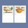 Marine Calendar – Louis Renard’s Fanciful Fish & Sea Creatures, Semi-Glossy Paper