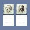 Jean Audran Wall Calendar - French Artist, Baroque Style, Semi-Glossy Paper