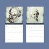 Jean Audran Wall Calendar - French Artist, Baroque Style, Semi-Glossy Paper