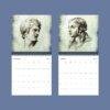 Jean Audran Wall Calendar - French Artist, Baroque Style, Semi-Glossy Paper