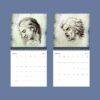 Jean Audran Wall Calendar - French Artist, Baroque Style, Semi-Glossy Paper
