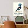 Vintage Pigeon Calendar – Women Artists, Bird Lover Gift, Semi-Glossy Paper