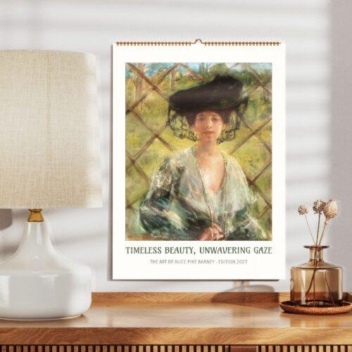 Alice Pike Barney Wall Calendar – American painter, Symbolism Art, Semi-Glossy Paper