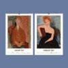 Amedeo Modigliani Wall Calendar – Italian Painter, Nude Woman Sketch, Semi-Glossy Paper