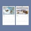 Birds of Britain Wall Calendar - Archibald Thorburn, Scottish Wildlife Artist, Semi-Glossy Paper