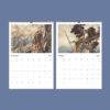Arthur Rackham Wall Calendar – English Illustrator, Valkyrie Mythology, Semi-Glossy Paper