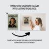 Travel Calendar - Native Americans, USA photographer, Carl Moon, Semi-Glossy Paper