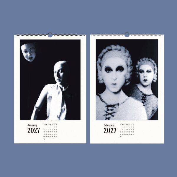 Claude Cahun Wall Calendar – Surrealist Self-Portraits, LGBTQ+, Semi-Glossy Paper