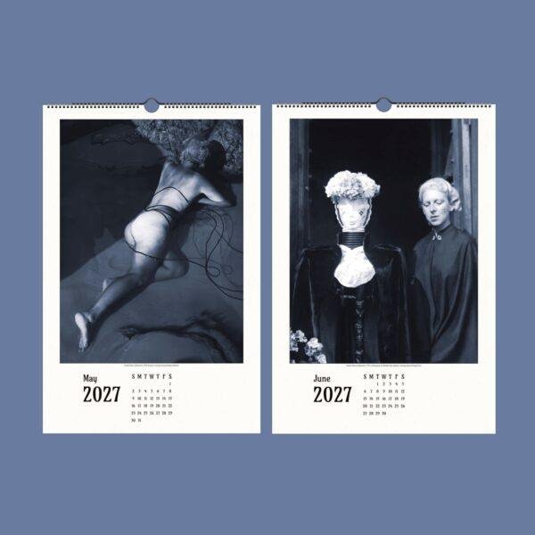 Claude Cahun Wall Calendar – Surrealist Self-Portraits, LGBTQ+, Semi-Glossy Paper