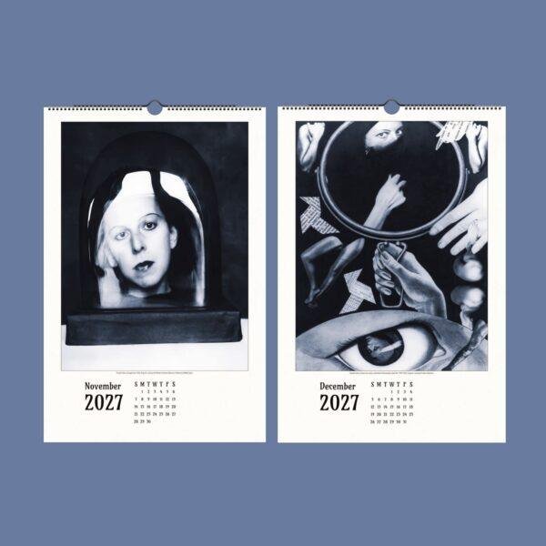 Claude Cahun Wall Calendar – Surrealist Self-Portraits, LGBTQ+, Semi-Glossy Paper