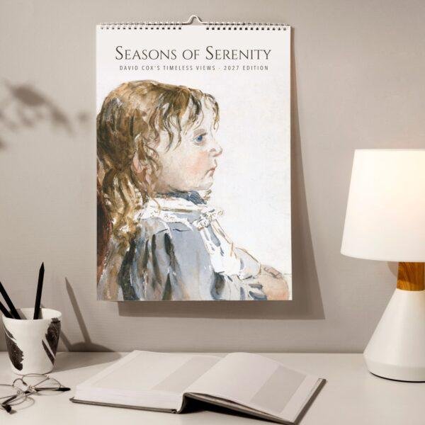 David Cox Wall Calendar - British Artist, Watercolor Paintings, Semi-Glossy Paper