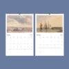 David Cox Wall Calendar - British Artist, Watercolor Paintings, Semi-Glossy Paper