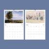 David Cox Wall Calendar - British Artist, Watercolor Paintings, Semi-Glossy Paper