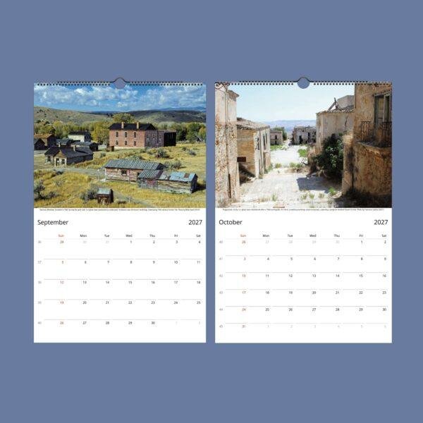 Forgotten Places Wall Calendar