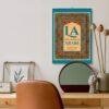 Islamic Wall Calendar – Arabic Calligraphy, Ancient Civilization, Semi-Glossy Paper