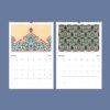 Islamic Wall Calendar – Arabic Calligraphy, Ancient Civilization, Semi-Glossy Paper