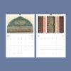 Islamic Wall Calendar – Arabic Calligraphy, Ancient Civilization, Semi-Glossy Paper