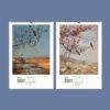 Fidelia Bridges Wall Calendar – American Artist, Watercolor Birds, Natural History Art, Semi-Glossy Paper