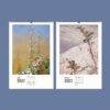 Fidelia Bridges Wall Calendar – American Artist, Watercolor Birds, Natural History Art, Semi-Glossy Paper