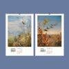 Fidelia Bridges Wall Calendar – American Artist, Watercolor Birds, Natural History Art, Semi-Glossy Paper