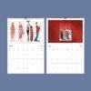 George Barbier Wall Calendar – French Artist, Roaring 20s Fashion, Semi-Glossy Paper
