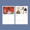 George Barbier Wall Calendar – French Artist, Roaring 20s Fashion, Semi-Glossy Paper
