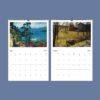 George Bellows Wall Calendar – Vintage Boxing, NYC Paintings, Semi-Glossy Paper