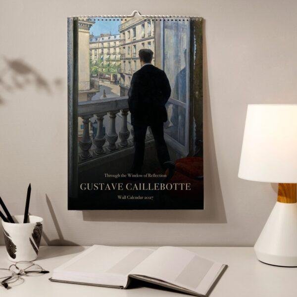 Gustave Caillebotte Wall Calendar - French impressionism, Paris Streets Decor, Semi-glossy silk paper