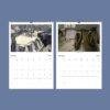 Gustave Caillebotte Wall Calendar - French impressionism, Paris Streets Decor, Semi-glossy silk paper