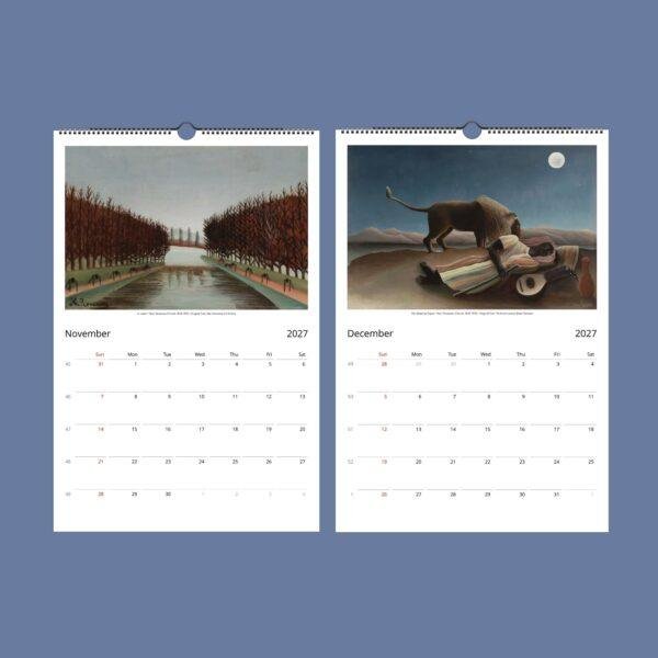 Henri Rousseau Wall Calendar