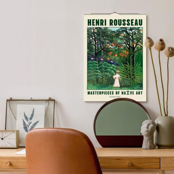 Henri Rousseau Wall Calendar