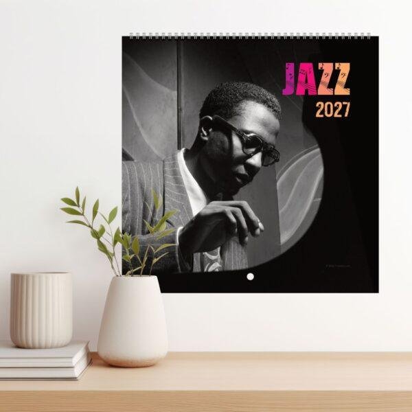 Jazz Calendar: Music Legend Monthly Planner, Thelonious Monk Cover, Semi‑Glossy Paper