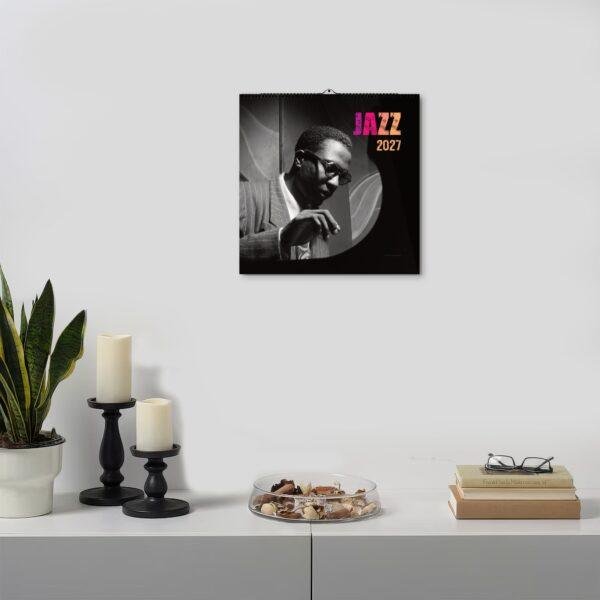 Jazz Calendar: Music Legend Monthly Planner, Thelonious Monk Cover, Semi‑Glossy Paper