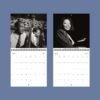 Jazz Calendar: Music Legend Monthly Planner, Louis Armstrong Cover, Semi‑Glossy Paper
