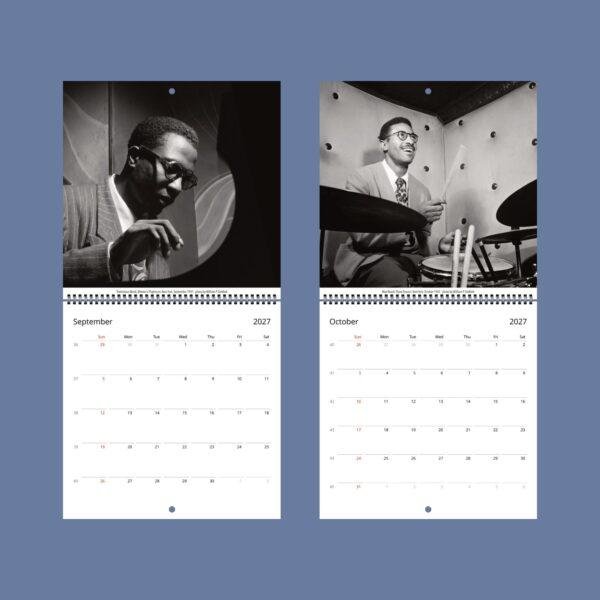 Jazz Calendar: Music Legend Monthly Planner, Louis Armstrong Cover, Semi‑Glossy Paper