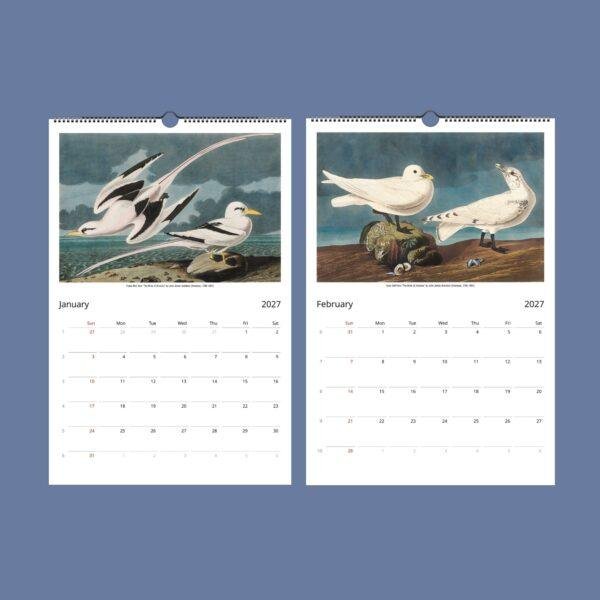 John James Audubon Bird Calendar