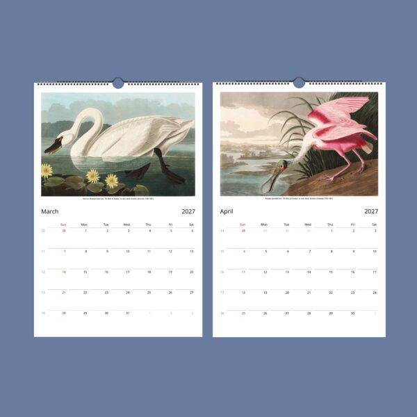 John James Audubon Bird Calendar