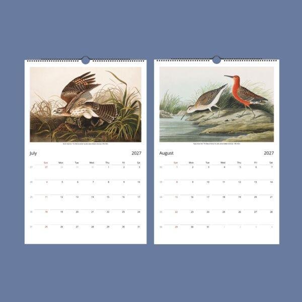 John James Audubon Bird Calendar