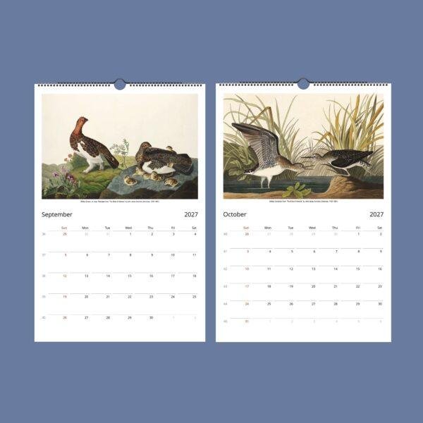 John James Audubon Bird Calendar