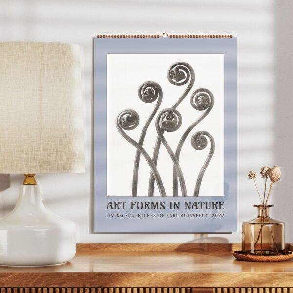 Karl Blossfeldt Wall Calendar – Art Forms in Nature, Botanical Print, Semi-Glossy Paper