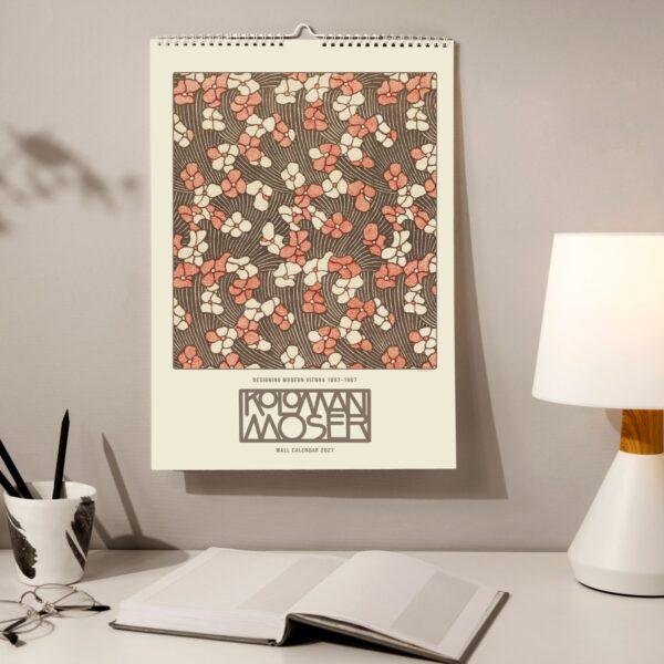 Koloman Moser Wall Calendar – Vienna Secession, Wiener Werkstätte, Semi-Glossy Paper
