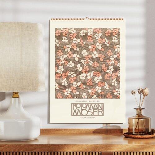 Koloman Moser Wall Calendar – Vienna Secession, Wiener Werkstätte, Semi-Glossy Paper