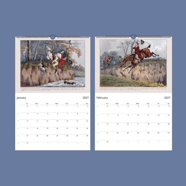 Henry Thomas Alken Wall Calendar